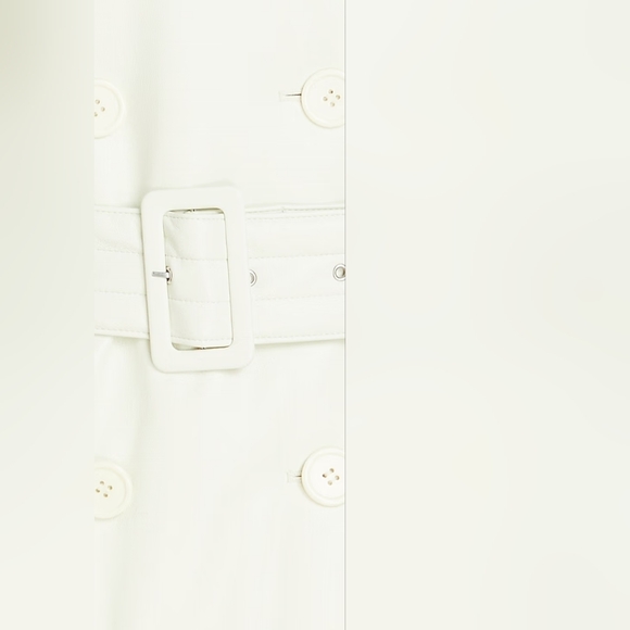 Stand Studio Emily Faux Leather Trench Coat - Picture 4 of 7